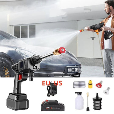 Cordless High - Pressure Car Washer 30Bar 220V - InspiredGrabs.com